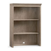 Pottery Barn LIVINGSTON DOUBLE BOOKCASE HUTCH Manual