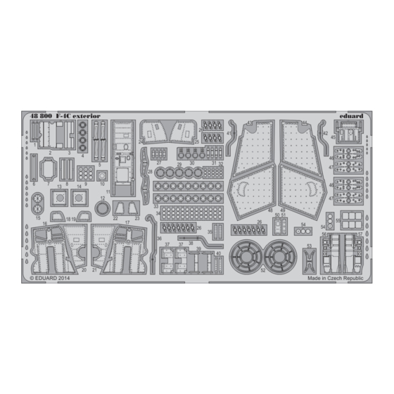 Eduard F-4C exterior Quick Start Manual