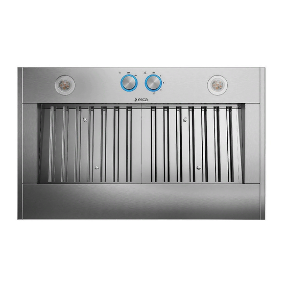 ELICA ETR634SS Use, Care And Installation Manual