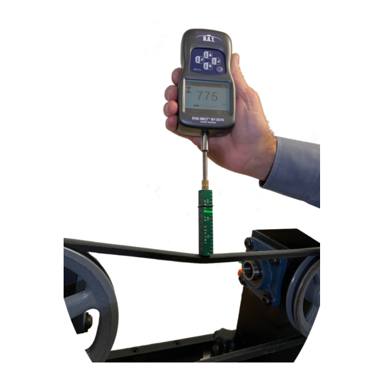 BELT ALIGNMENT TOOL DIGI-BELT XF-3000 Instructions Manual