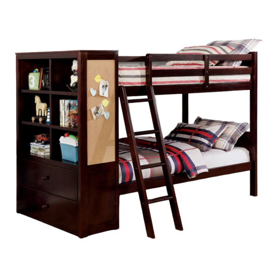 Furniture of America Athena CM-BK266 Manuals