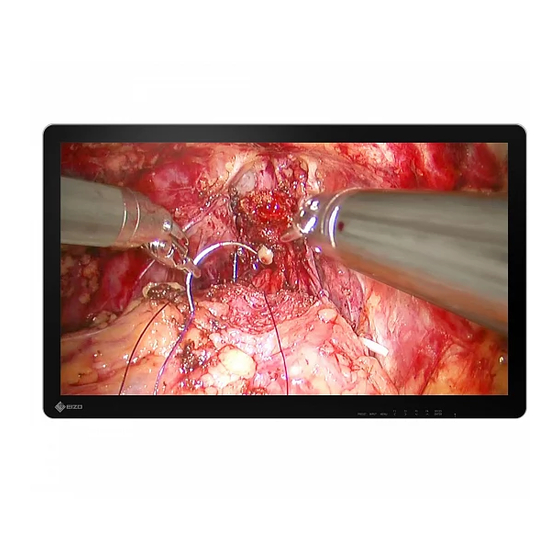 Eizo CuratOR EX3242-3D Installation Manual