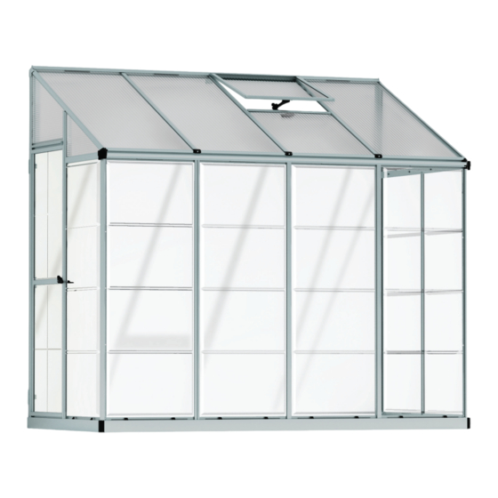 Palram Canopia LEAN TO 702969 How To Assemble