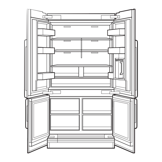 Dacor DRF487 Series Refrigerator Manuals