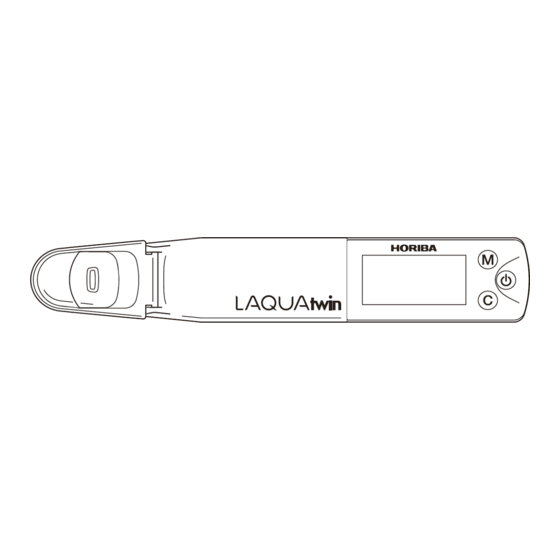 horiba LAQUAtwin-ORP-11 Instruction Manual