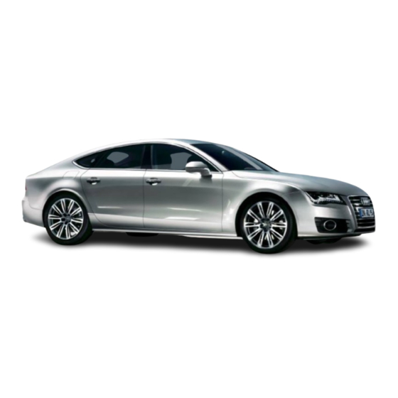 Audi A7 Sportback 2015 Owner's Manual