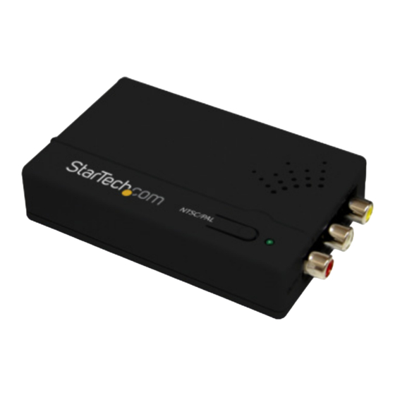 StarTech.com HD2VID Instruction Manual
