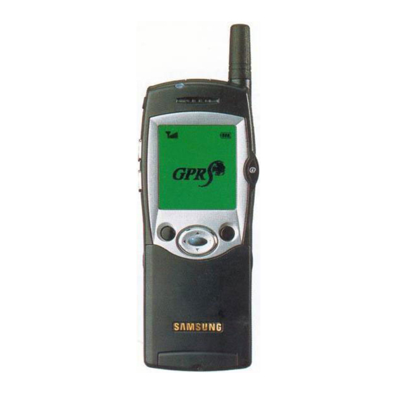 Samsung SGH-Q100 Manual