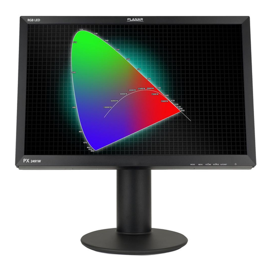 Planar PX2491W Specification