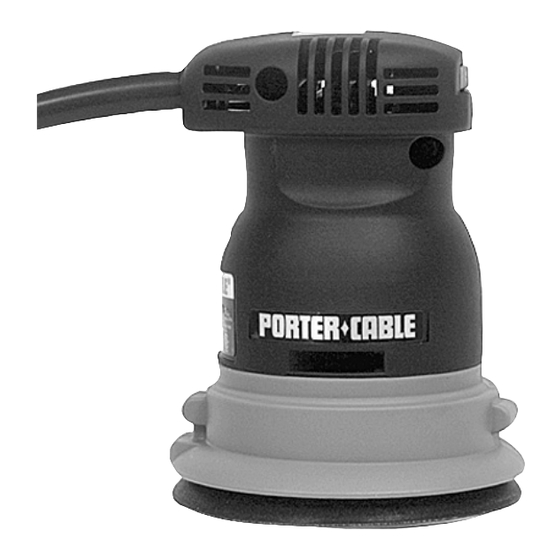 Porter cable Quicksand 333VS Manuals ManualsLib