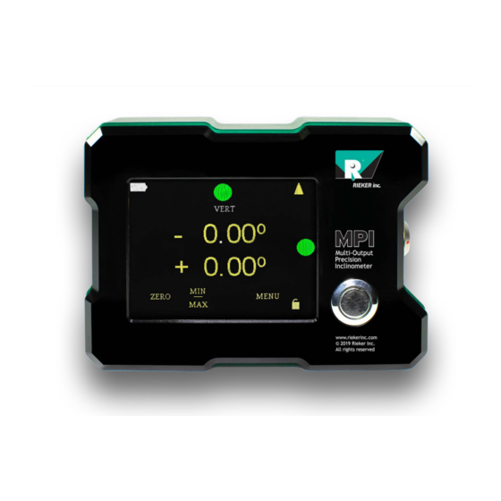 RIEKER Flex MPI Series Manuals