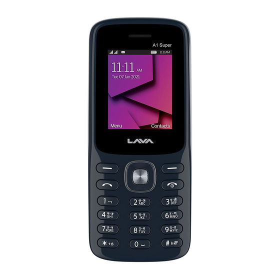Lava A1 Super User Manual