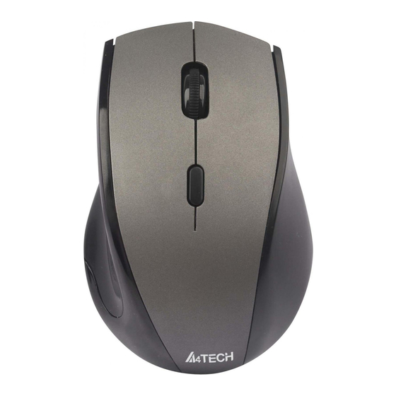 A4Tech G7-740NX Manuals