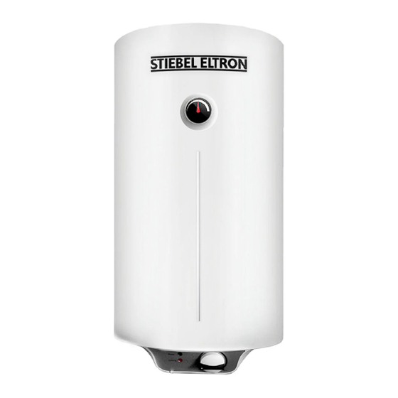 STIEBEL ELTRON EVS 30 Installation Instruction