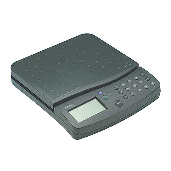 Royal RC40 Manual