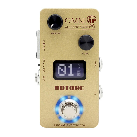 Hotone Omni AC Owner's Manual