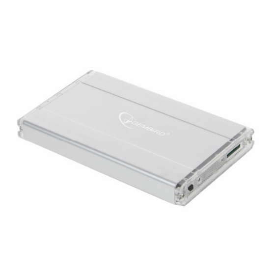 Gembird EE2-SATA-1 User Manual