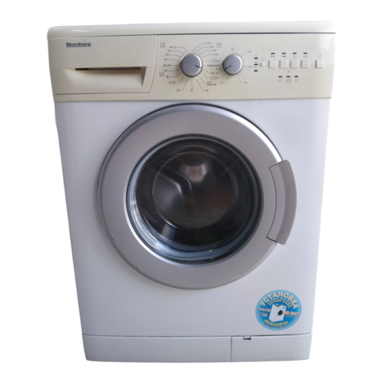 Blomberg WAF 4080 User Manual