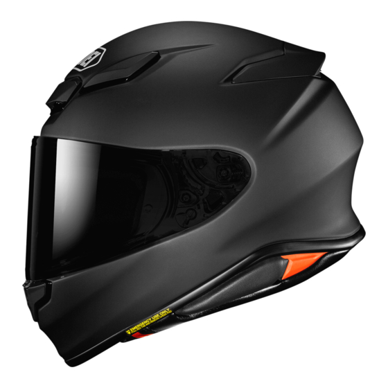 SHOEI NXR2 Manual