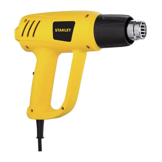 Stanley STXH2000-B9 Manual