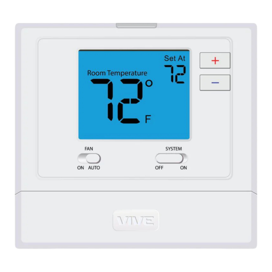 Vive Comfort TP-N-771 Operation Manual