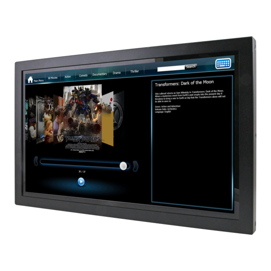 Avalue Technology SID-15W03 Quick Reference Manual