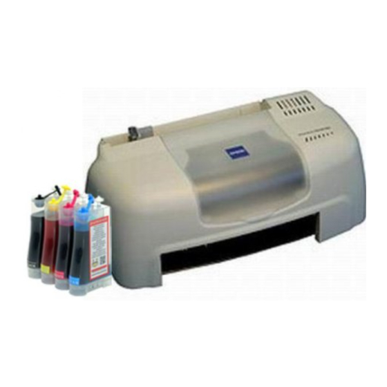 Epson Stylus Color 580 Manual