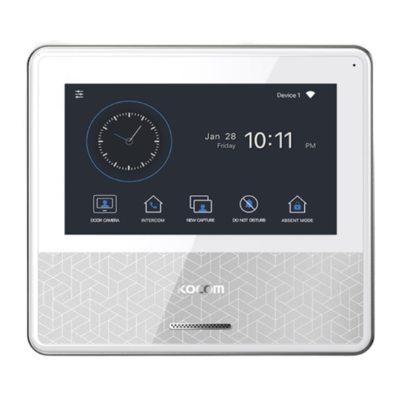 KOCOM KCV-S701IPOE User Manual