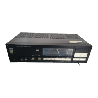 Panasonic SU-373 Service Manual