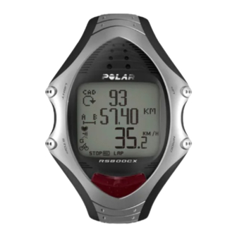 Polar Electro RS800 User Manual