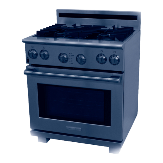 Electrolux 30” Gas Range Use & Care Manual