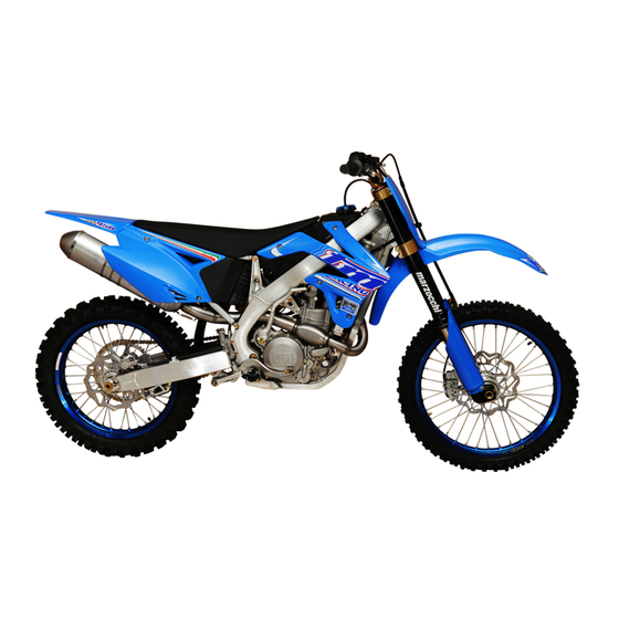 TM RACING 2010 STROKE 250 User And Maintenance Manual