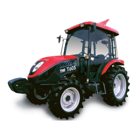 TYM T603 Operator's Manual