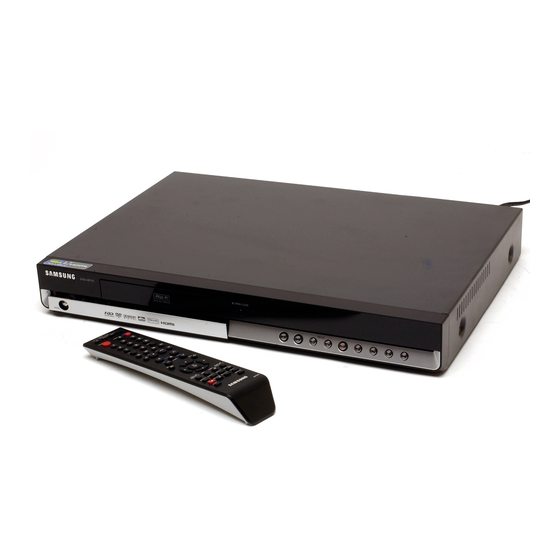 SAMSUNG DVD-HR735 RECORDER INSTRUCTION ManualsLib