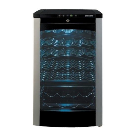 SAMSUNG RW13EBBB WINE COOLER INSTRUCTION MANUAL ManualsLib