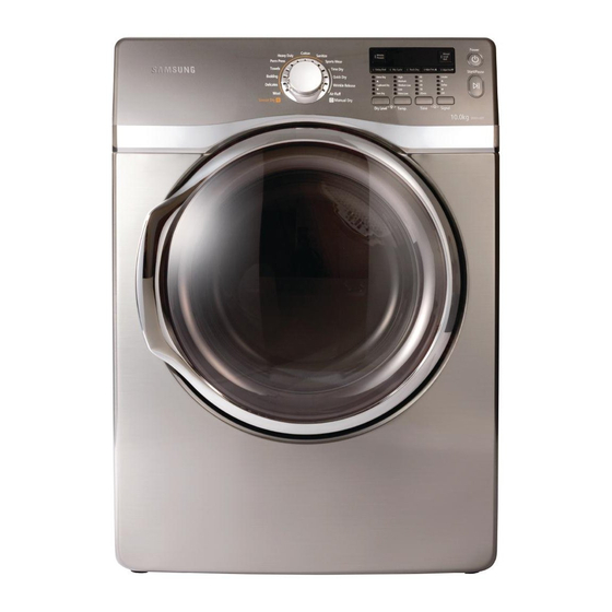 SAMSUNG DV431AEP DRYER USER MANUAL | ManualsLib