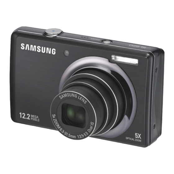 SAMSUNG PL55 DIGITAL CAMERA USER MANUAL | ManualsLib