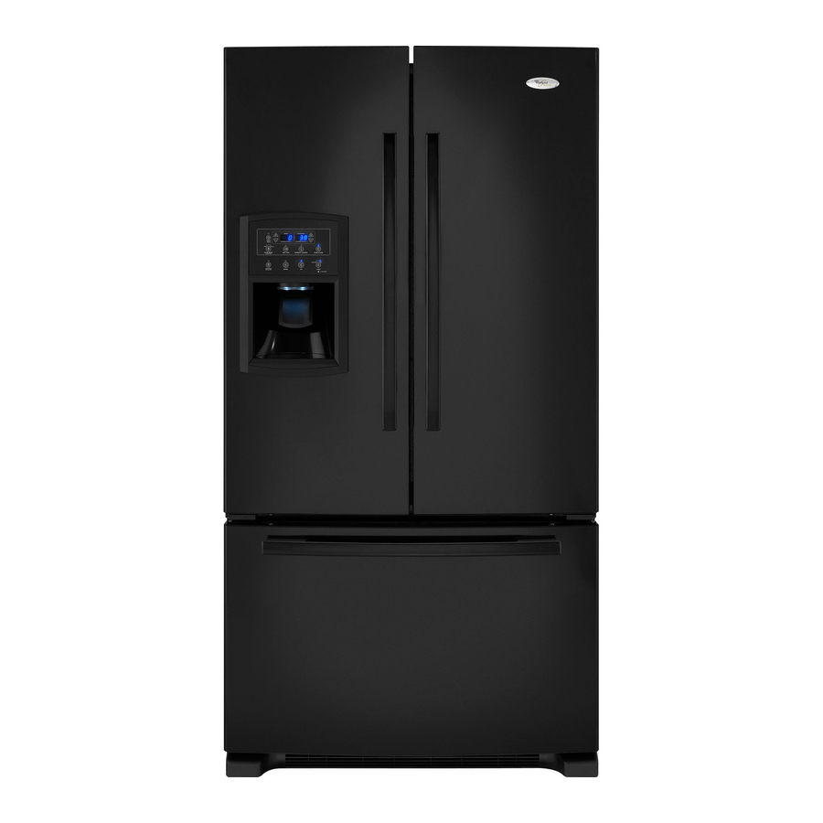 WHIRLPOOL GI0FSAXV REFRIGERATOR PRODUCT DIMENSIONS | ManualsLib