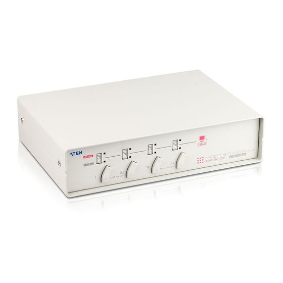 ATEN MASTER VIEW CS-114A SWITCH USER MANUAL | ManualsLib