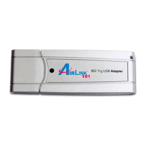 AIRLINK101 AWLL3025V2 ADAPTER QUICK INSTALLATION MANUAL | ManualsLib