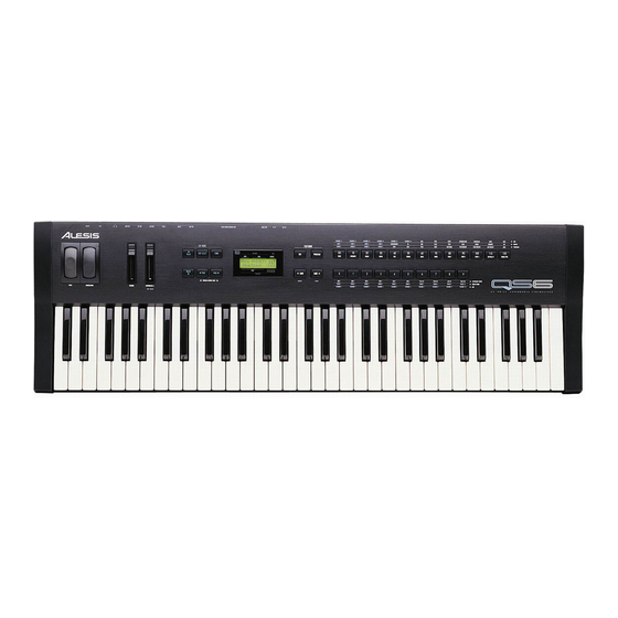 ペダル ALESIS QS6 シンセサイザー uZt6j-m40661062637 シリアル