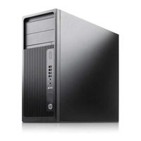 HP Z240 Small Form Factor User Manual