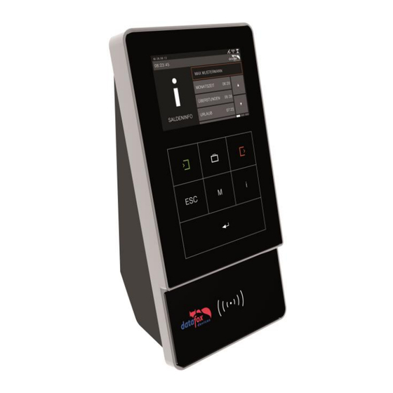 Datafox Evo 4.3 Manual
