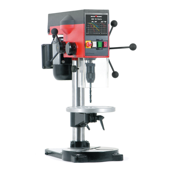 Rotwerk RB 18 vario Instruction Manual