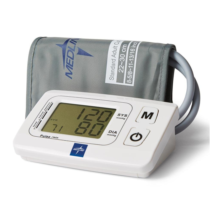 Medline MDS4001 Automatic Digital Blood Pressure Monitor with