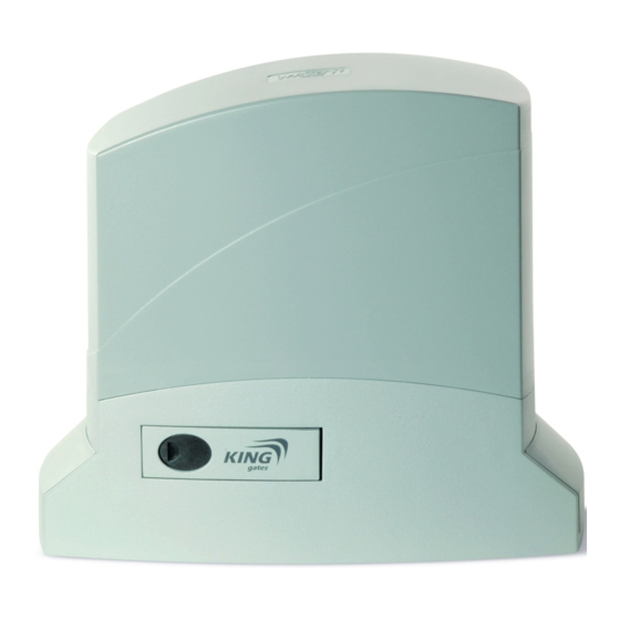 KING GATES DYNAMOS 24/400 INSTALLATION AND USE INSTRUCTIONS AND WARNINGS Pdf Download ManualsLib