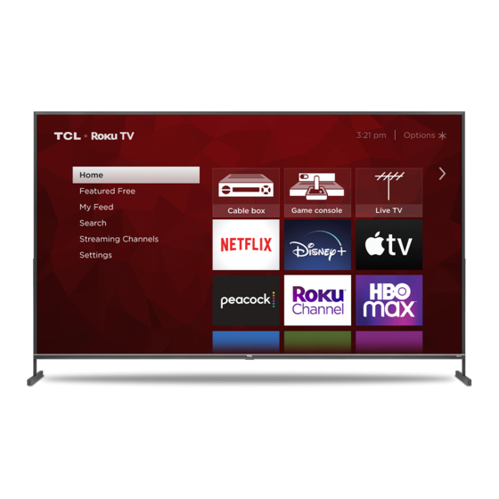 TCL ROKU TV 4SERIES GET STARTED Pdf Download ManualsLib