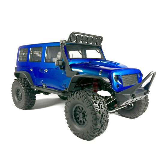 TRACTION HOBBY CRAGSMAN OFFROAD PERFORMANCE INSTRUCTION MANUAL Pdf