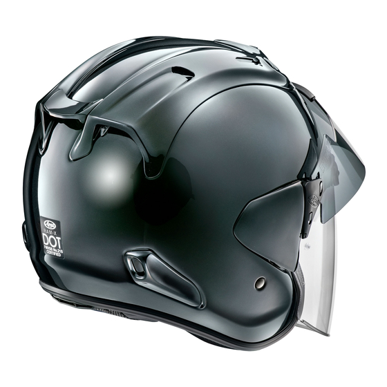 ARAI HELMET RAMX OPERATION INSTRUCTIONS MANUAL Pdf Download ManualsLib