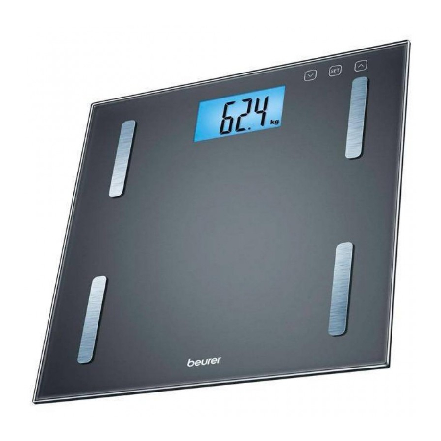 Beurer BF 183 Diagnostic Bathroom Scale 180 kg 5-year Guarantee